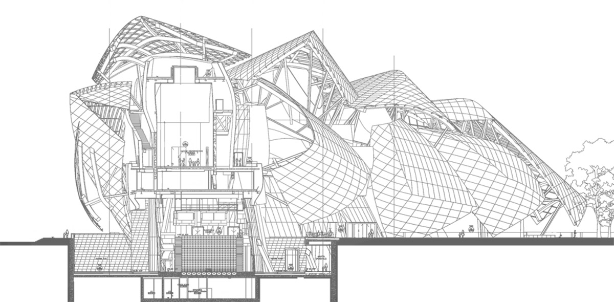Fondation Louis Vuitton, Paris, France. Architect: Gehry Partners